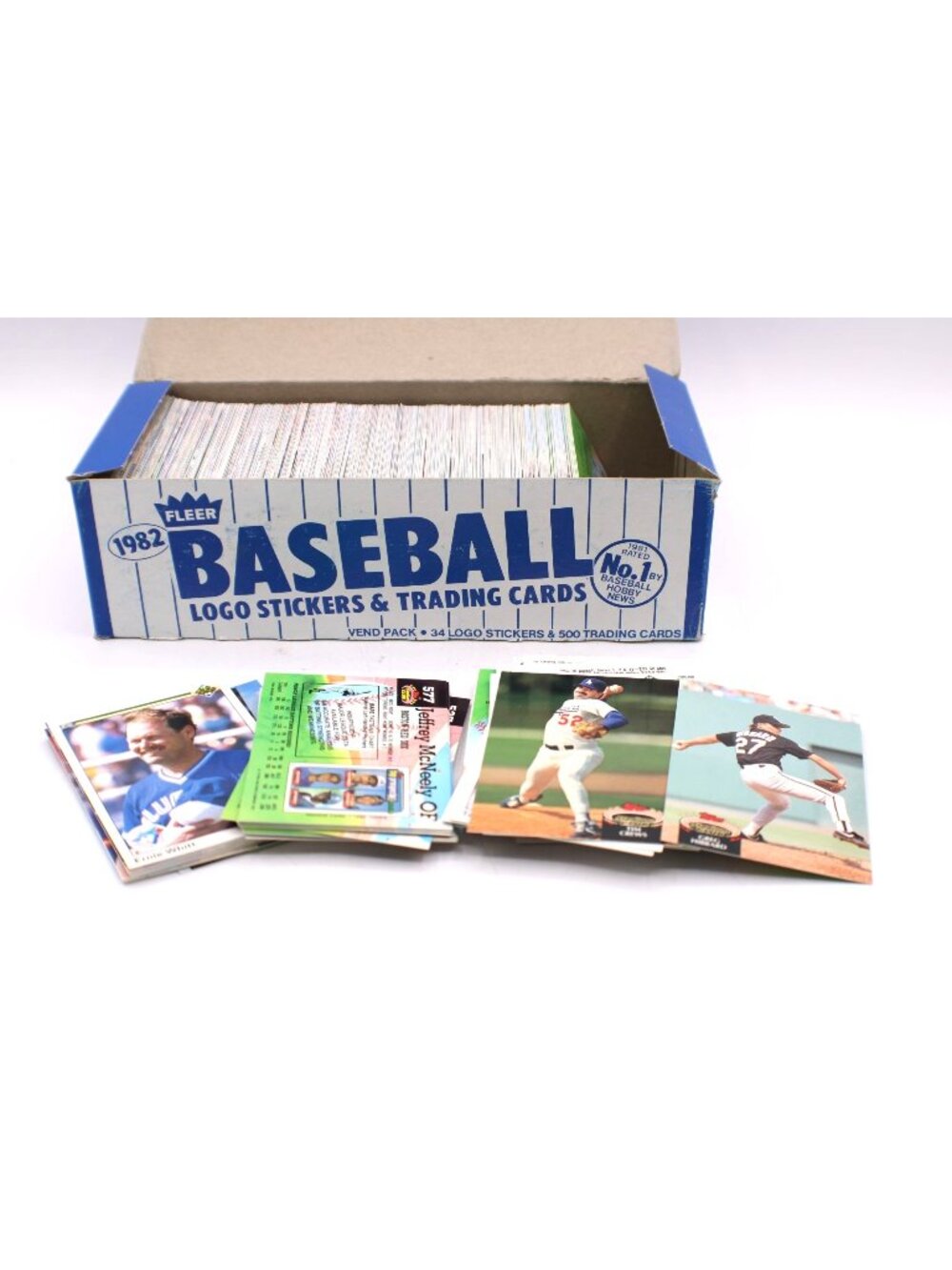 Fleer Baseball Cards 1982 Trading Collectible In Box Sport Team Not Counted